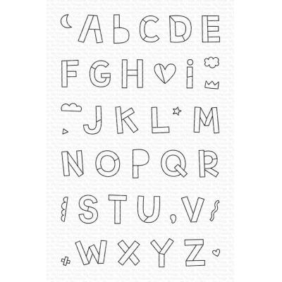 My Favorite Things Clear Stamps - Hip Hip Yay Alphabet